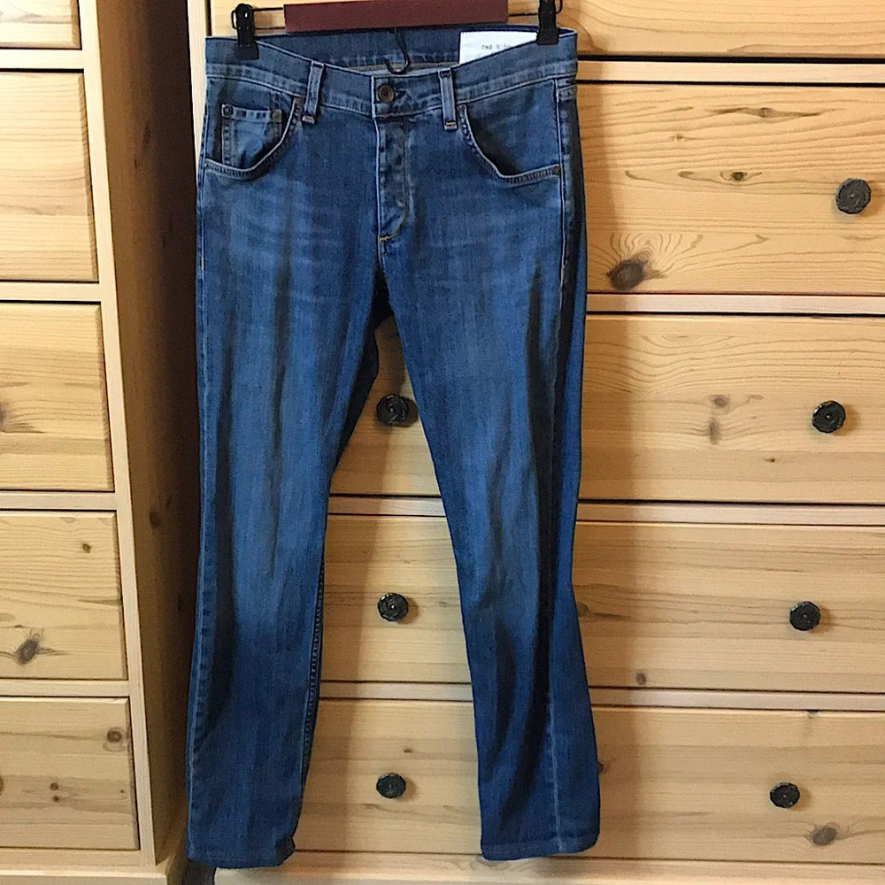 Rag and Bone Standard Issue Fit 2 Slim Fit Jeans Size 29